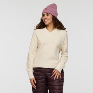 Atajo Long-Sleeve Waffle V-Neck – Women’s