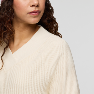Atajo Long-Sleeve Waffle V-Neck – Women’s